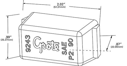 Grote Side Marker Light Lens 92433