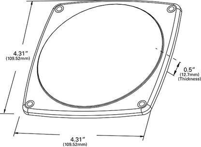 Grote Tail Light Lens 92792