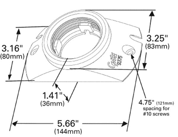 Grote Turn Signal Light Bracket 93750