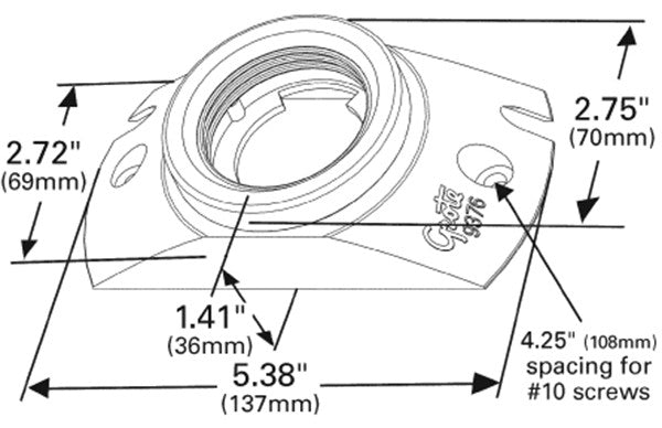 Grote Turn Signal Light Bracket 93760