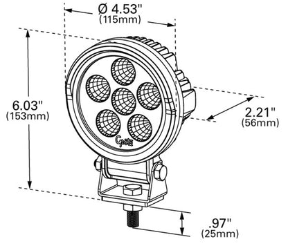 Grote Vehicle-Mounted Work Light BZ101-5