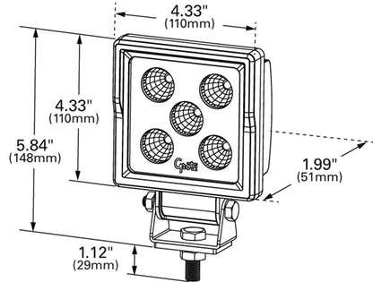 Grote Vehicle-Mounted Work Light BZ201-5