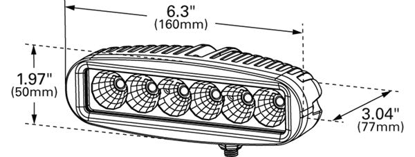 Grote Vehicle-Mounted Work Light BZ301-5