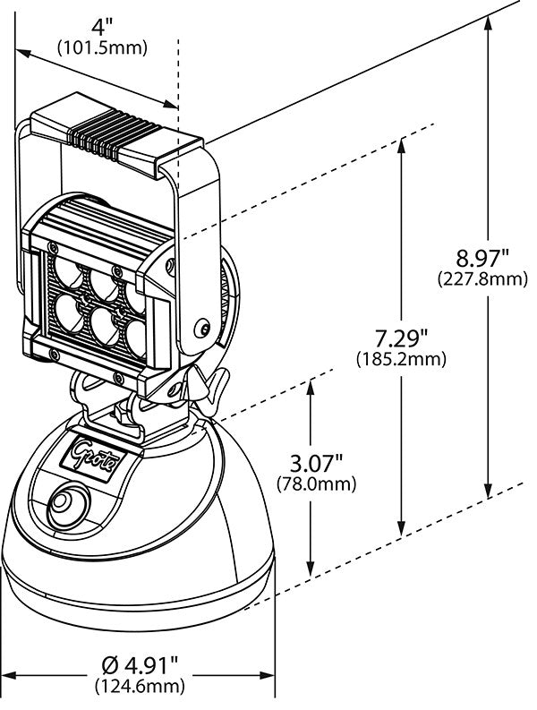 Grote Work Light BZ511-5