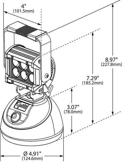 Grote Work Light BZ511-5