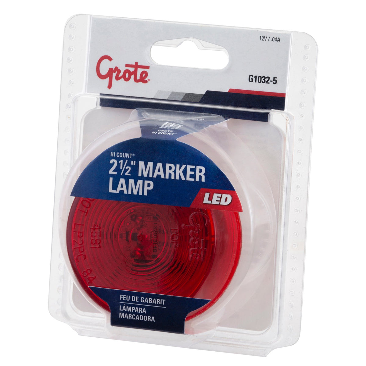 Grote Side Marker Light Lens G1032-5