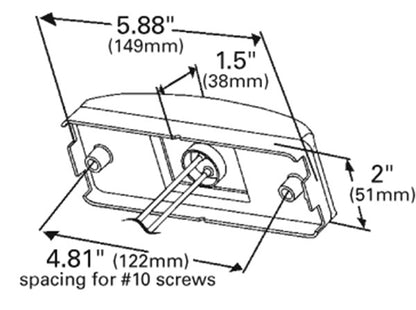Grote Side Marker Light G2102