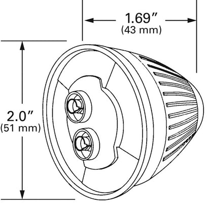 Grote Side Marker Light G3093