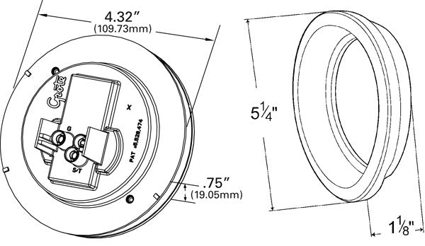 Grote Tail Light G4012