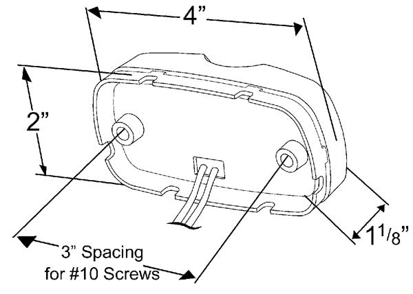 Grote Side Marker Light G4603