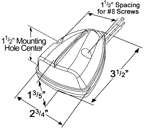 Grote Side Marker Light G5053