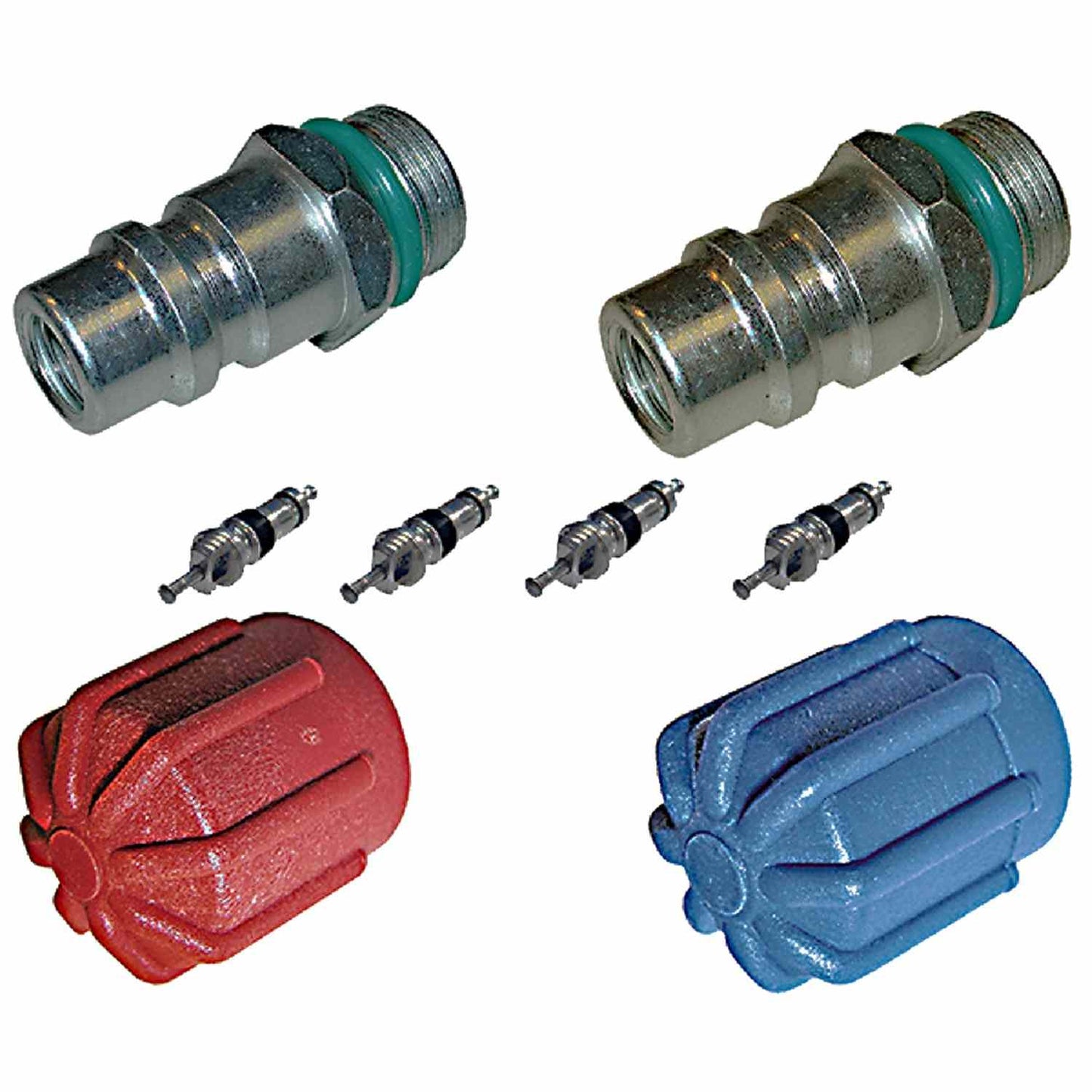 Global Parts Distributors LLC A/C System Valve Core and Cap Kit 1311573