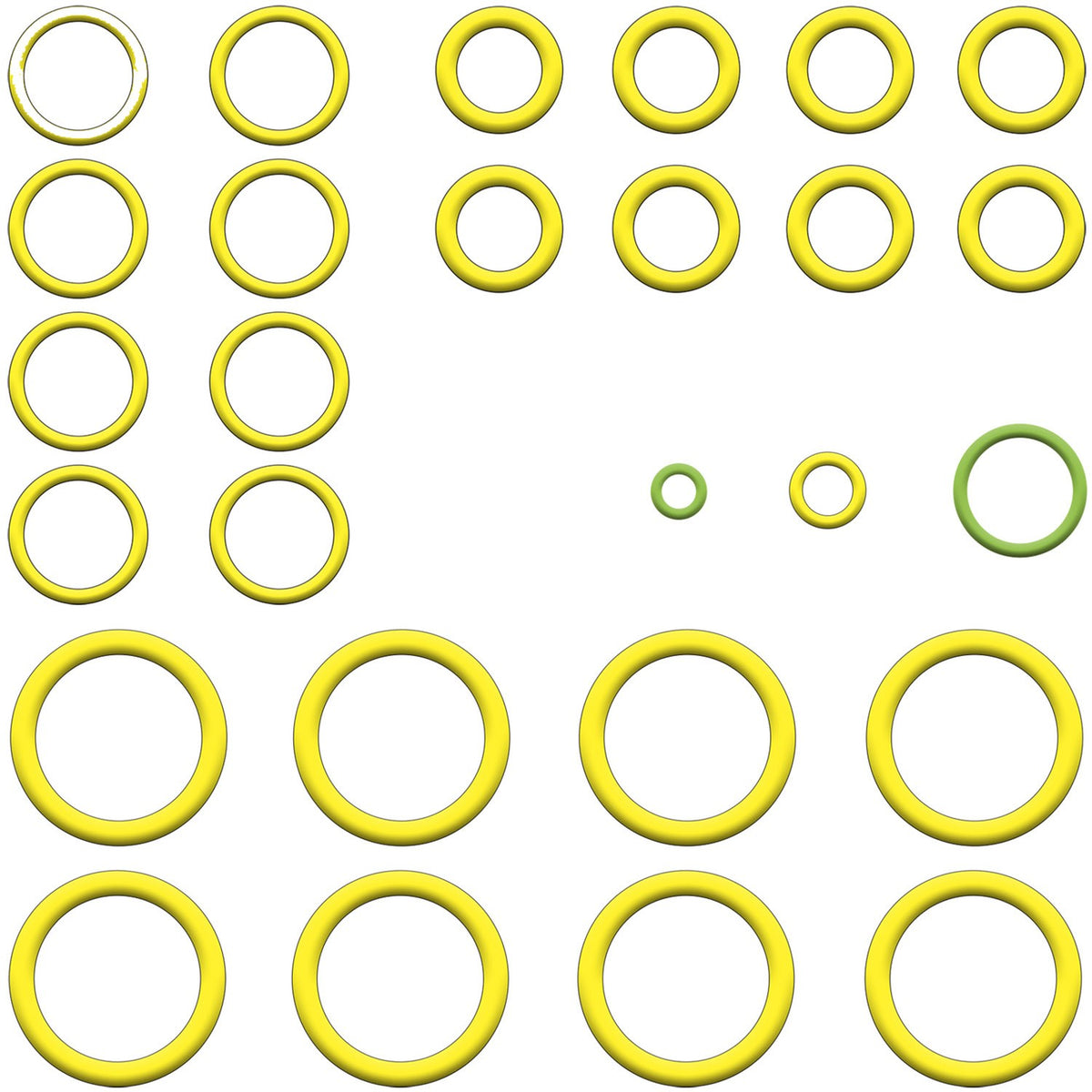 Global Parts Distributors LLC A/C System O-Ring and Gasket Kit 1321401