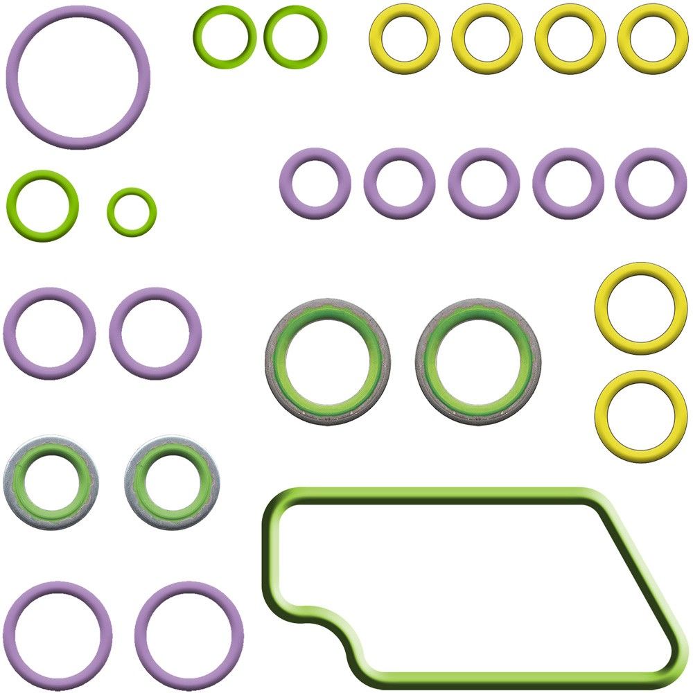 Global Parts Distributors LLC A/C System O-Ring and Gasket Kit 1321405