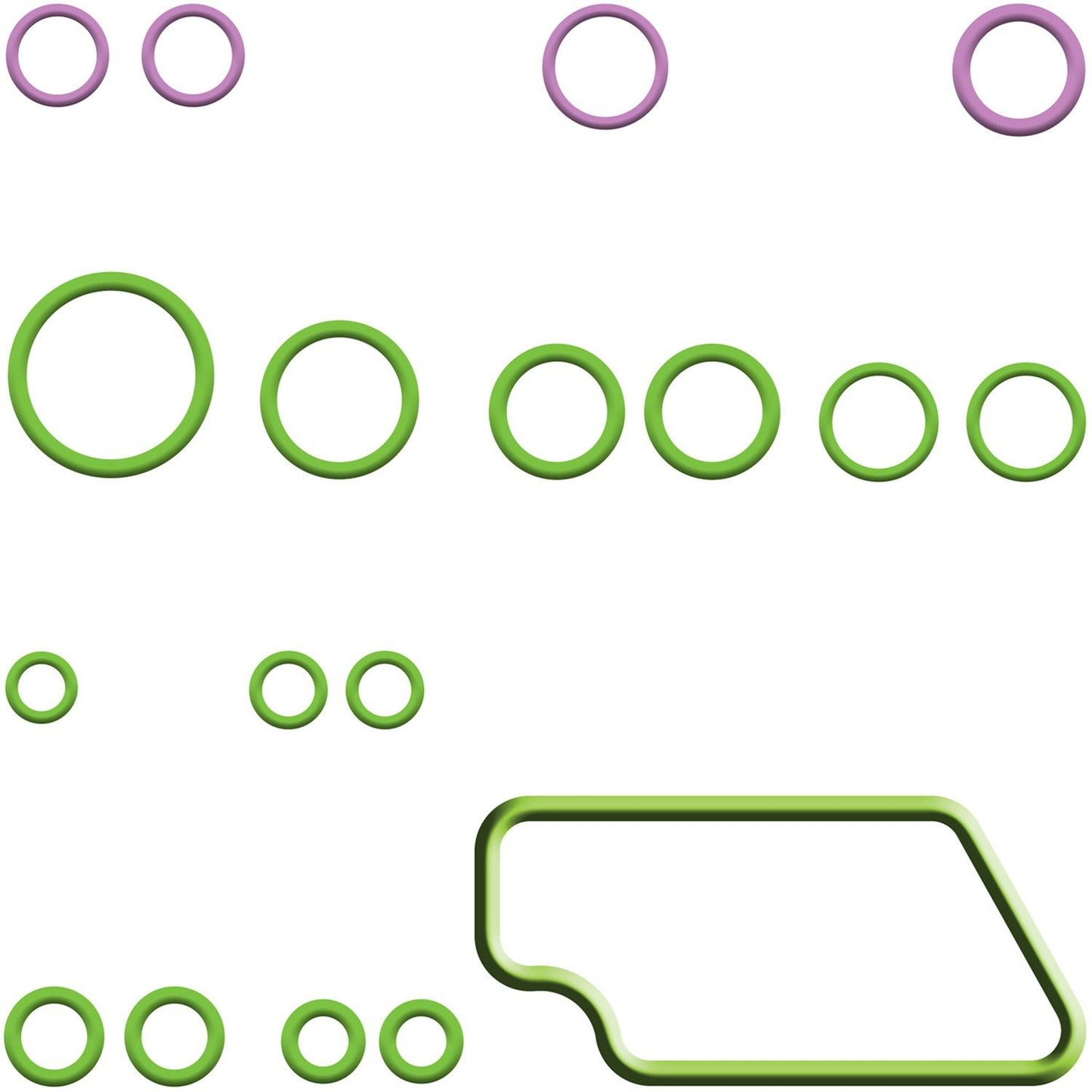 Global Parts Distributors LLC A/C System O-Ring and Gasket Kit 1321413