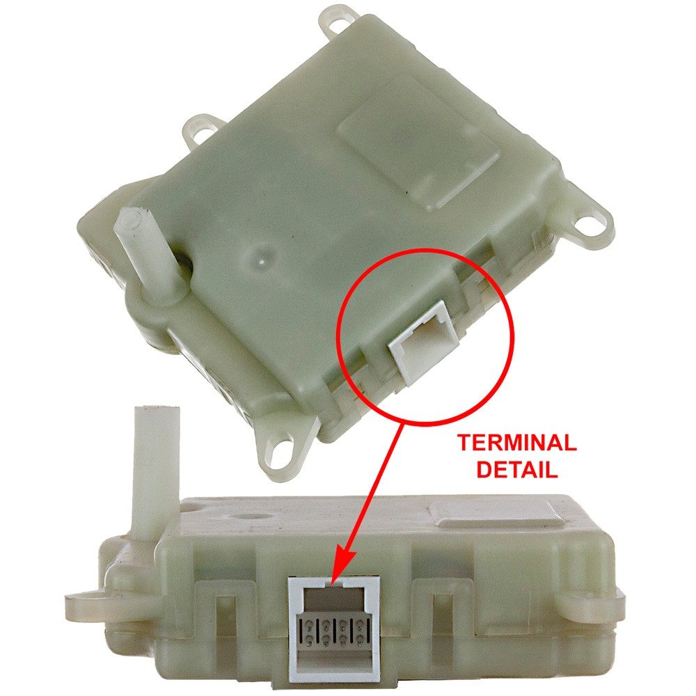 Global Parts Distributors LLC HVAC Blend Door Actuator 1711894