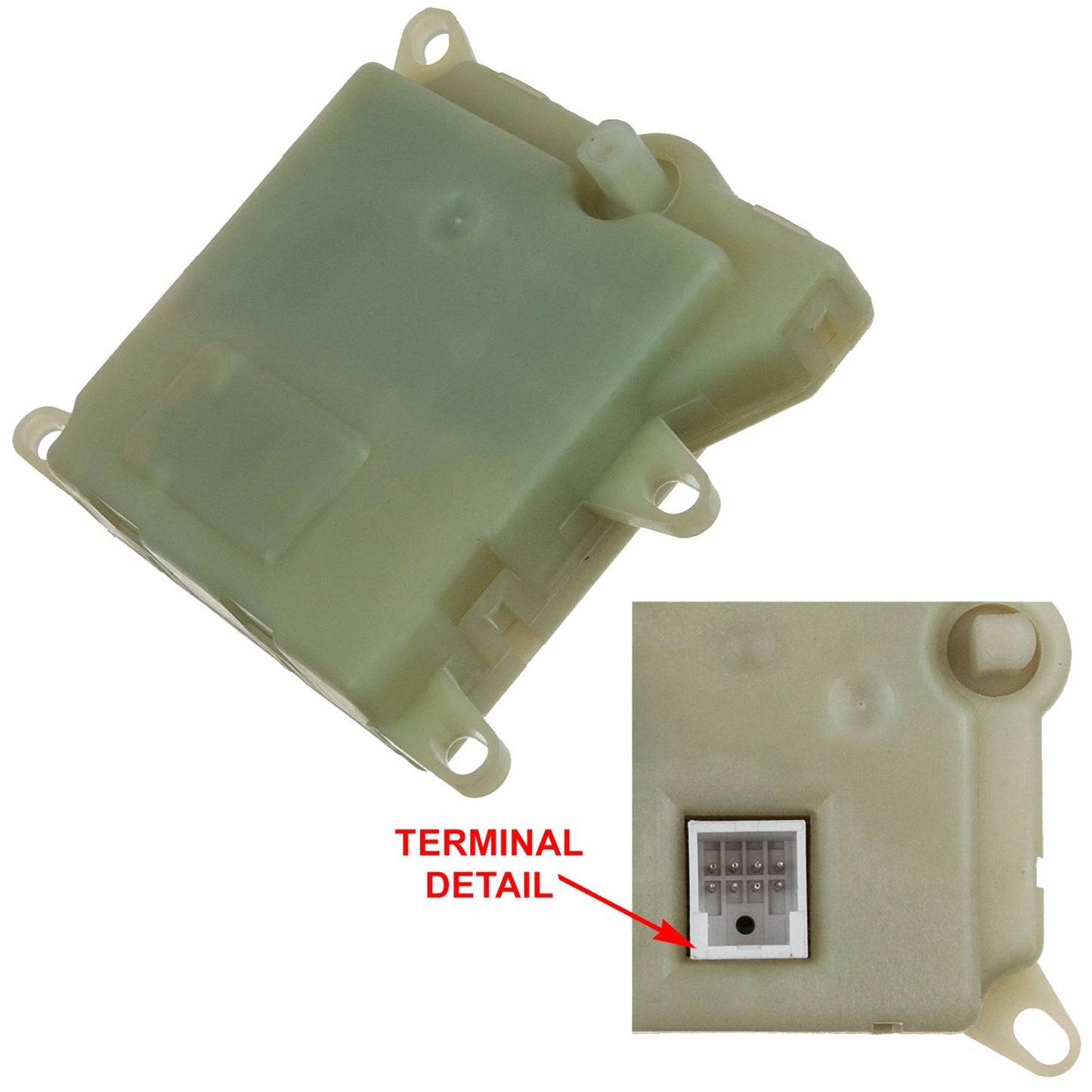 Global Parts Distributors LLC HVAC Blend Door Actuator 1711897
