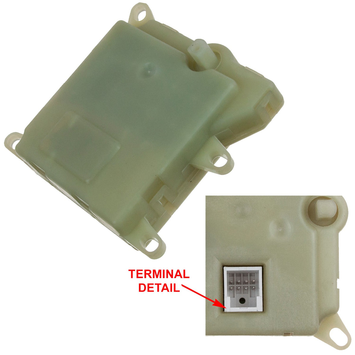 Global Parts Distributors LLC HVAC Blend Door Actuator 1711897