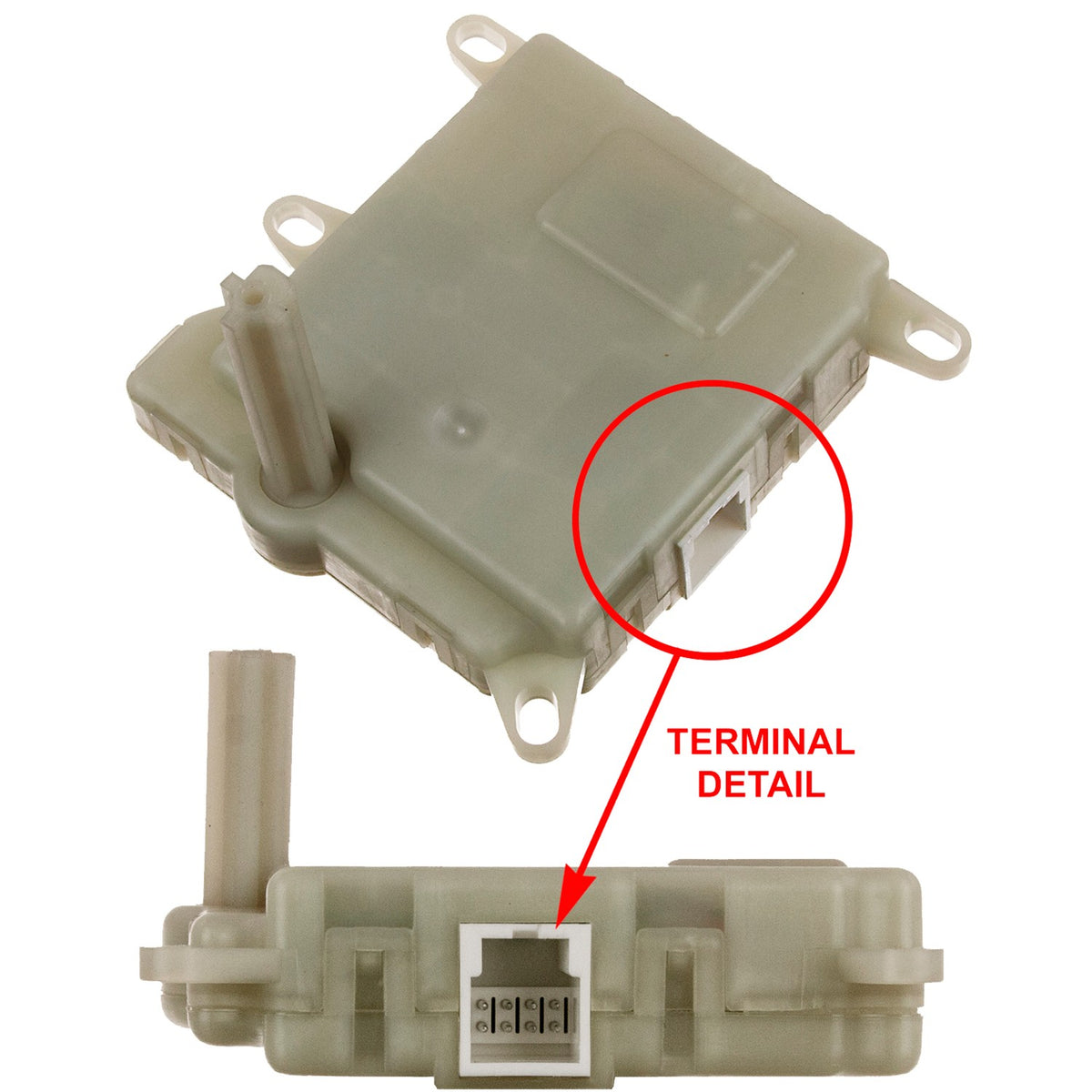 Global Parts Distributors LLC HVAC Blend Door Actuator 1711902