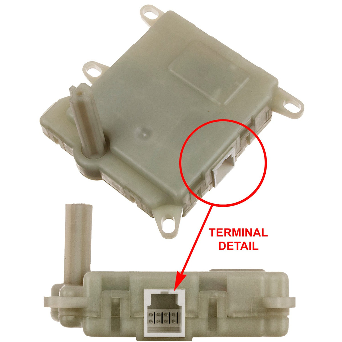 Global Parts Distributors LLC HVAC Blend Door Actuator 1711905