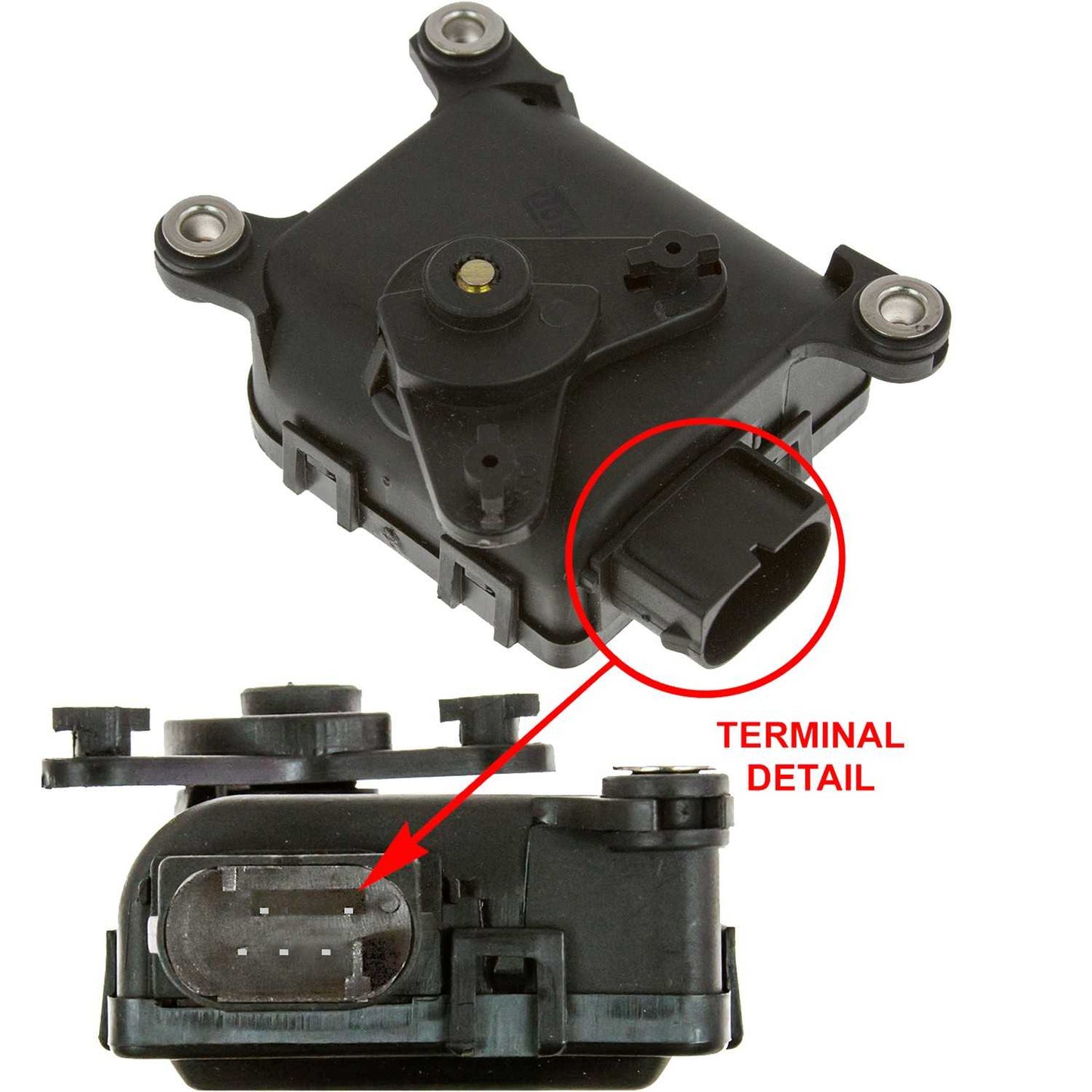 Global Parts Distributors LLC HVAC Mode Door Actuator 1712280