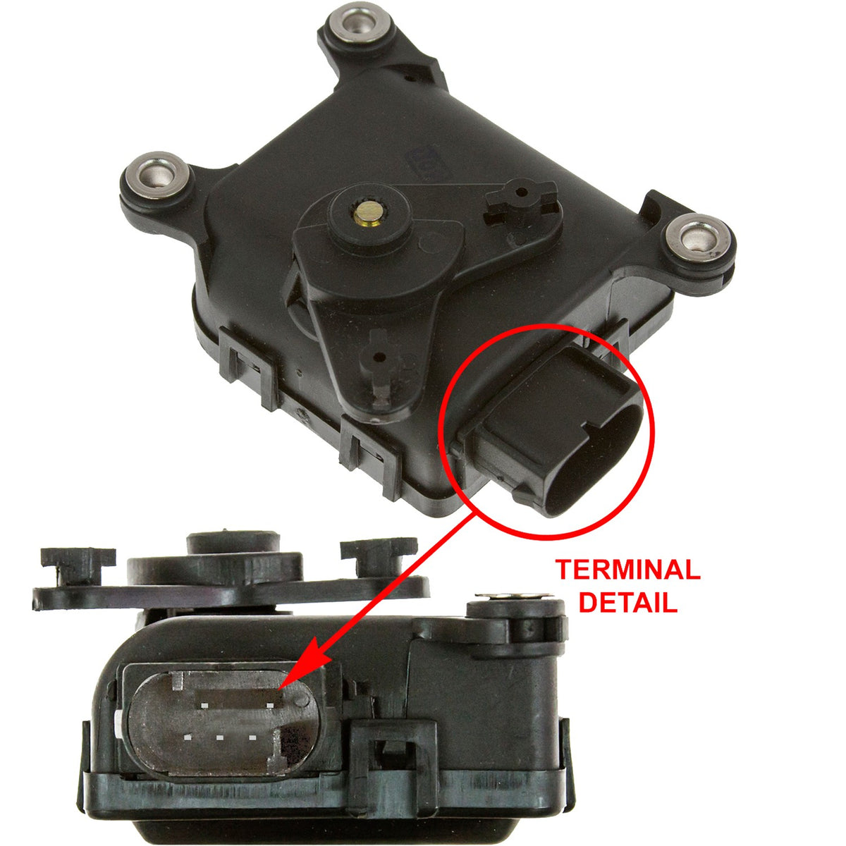 Global Parts Distributors LLC HVAC Mode Door Actuator 1712280