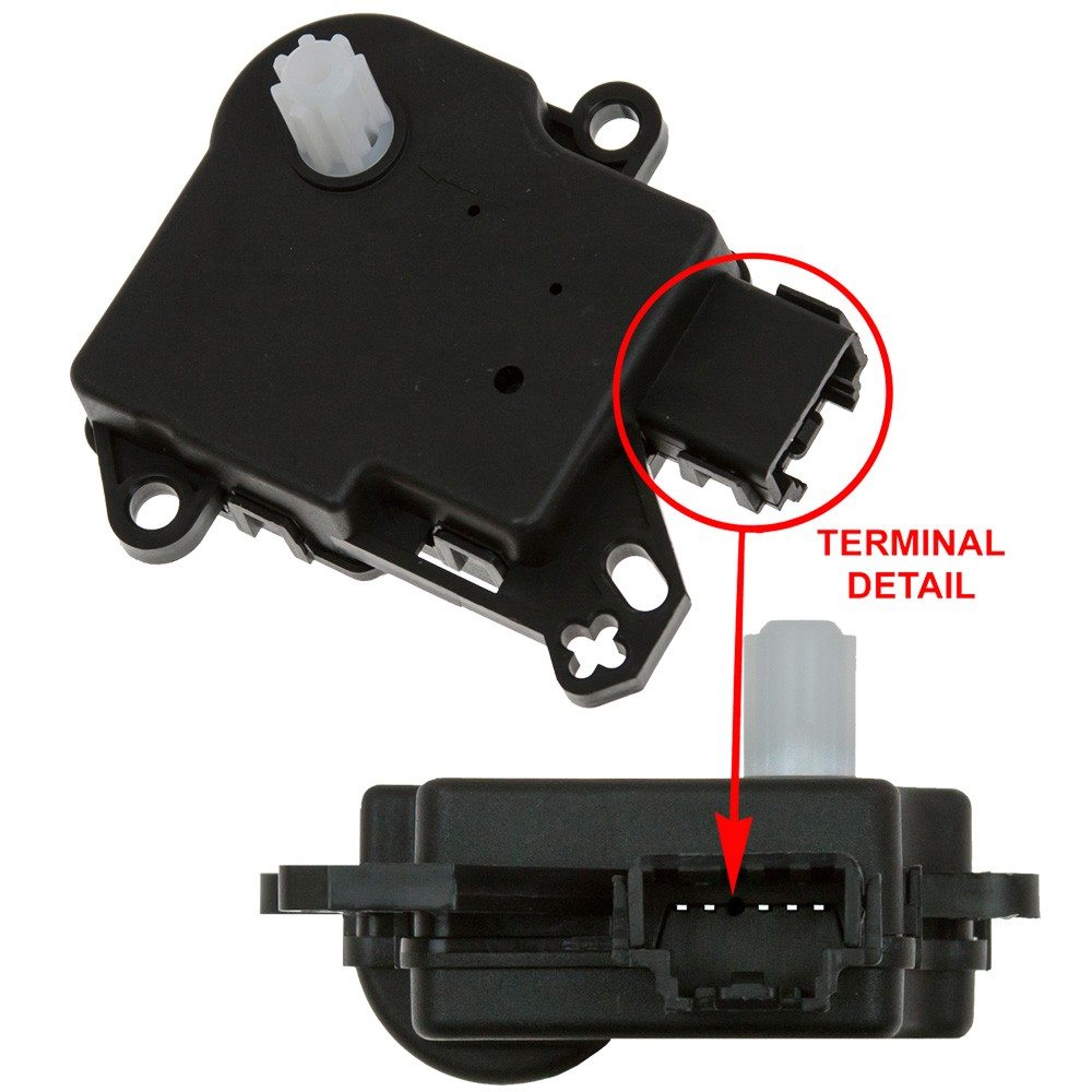 Global Parts Distributors LLC HVAC Blend Door Actuator 1712296