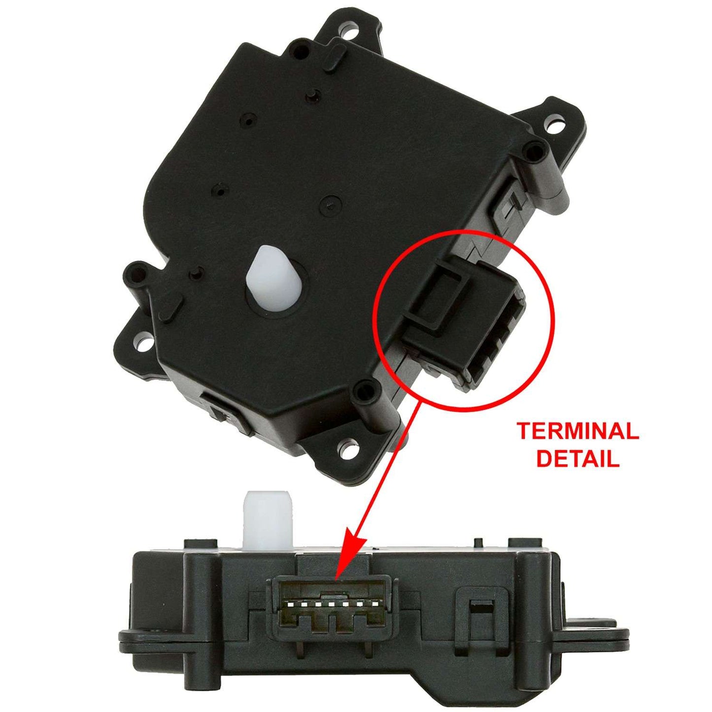 Global Parts Distributors LLC HVAC Mode Door Actuator 1712297