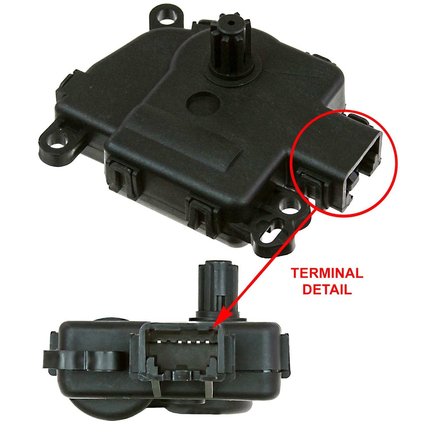 Global Parts Distributors LLC HVAC Blend Door Actuator 1712302