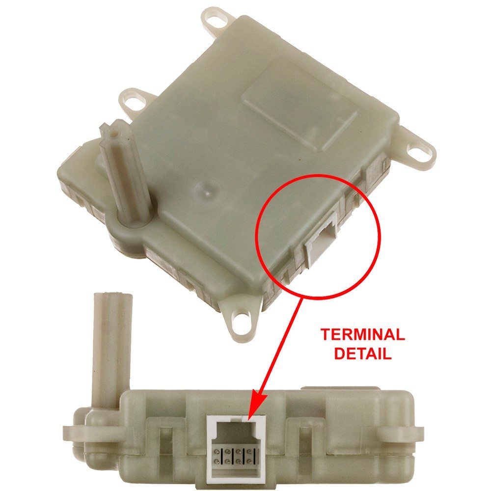 Global Parts Distributors LLC HVAC Blend Door Actuator 1712306