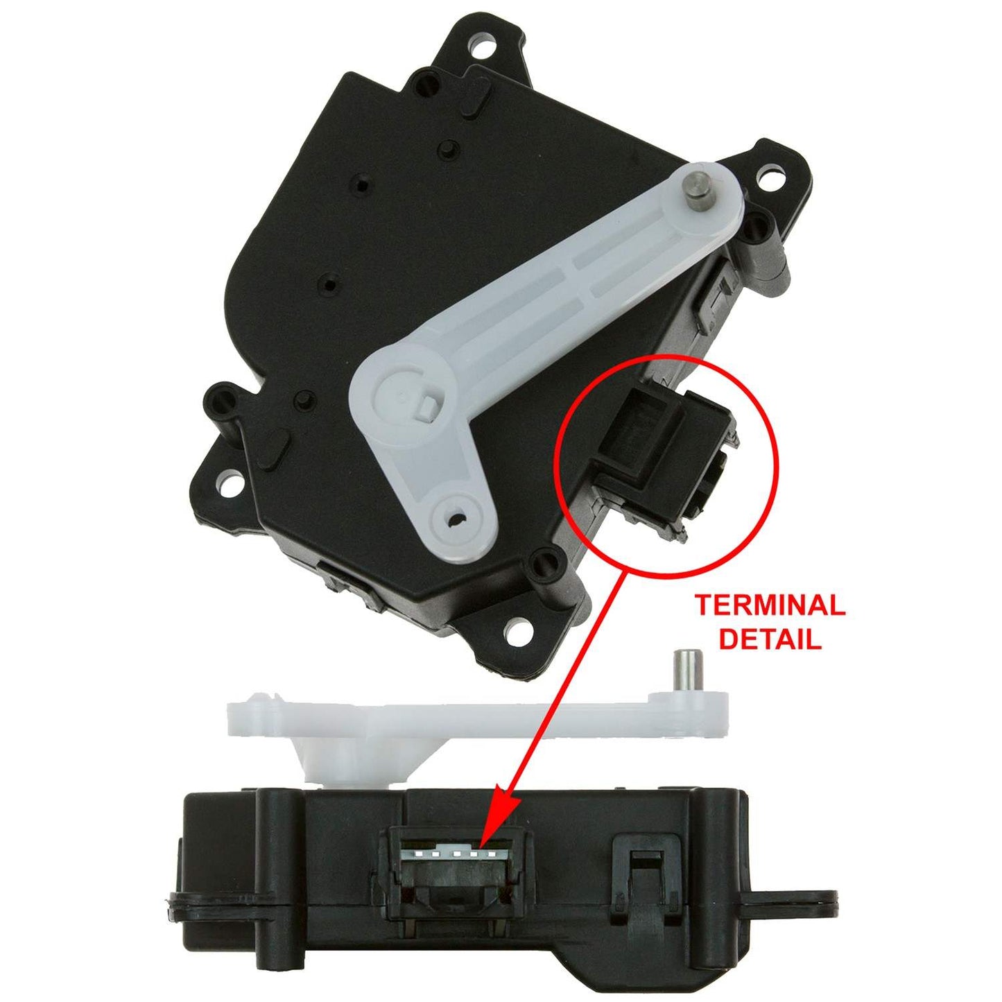 Global Parts Distributors LLC HVAC Blend Door Actuator 1712319