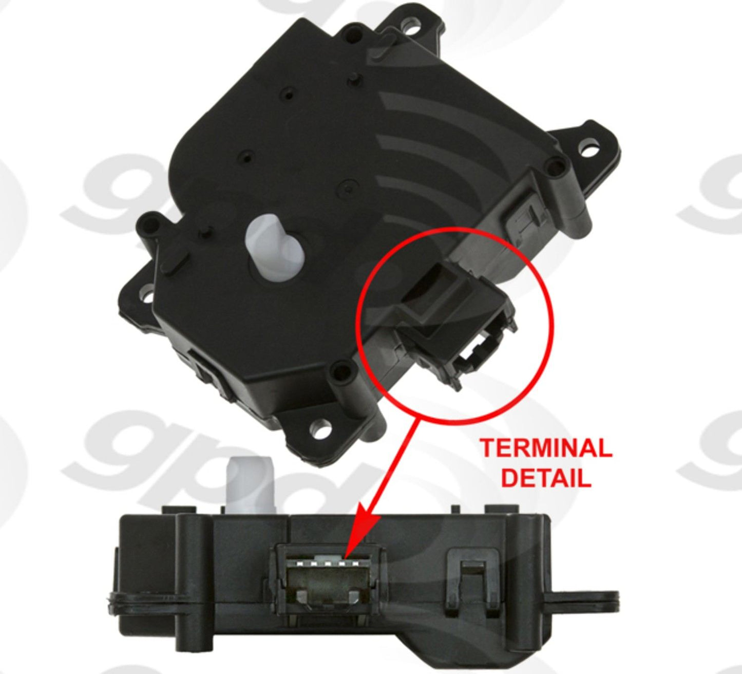 Global Parts Distributors LLC HVAC Mode Door Actuator 1712320