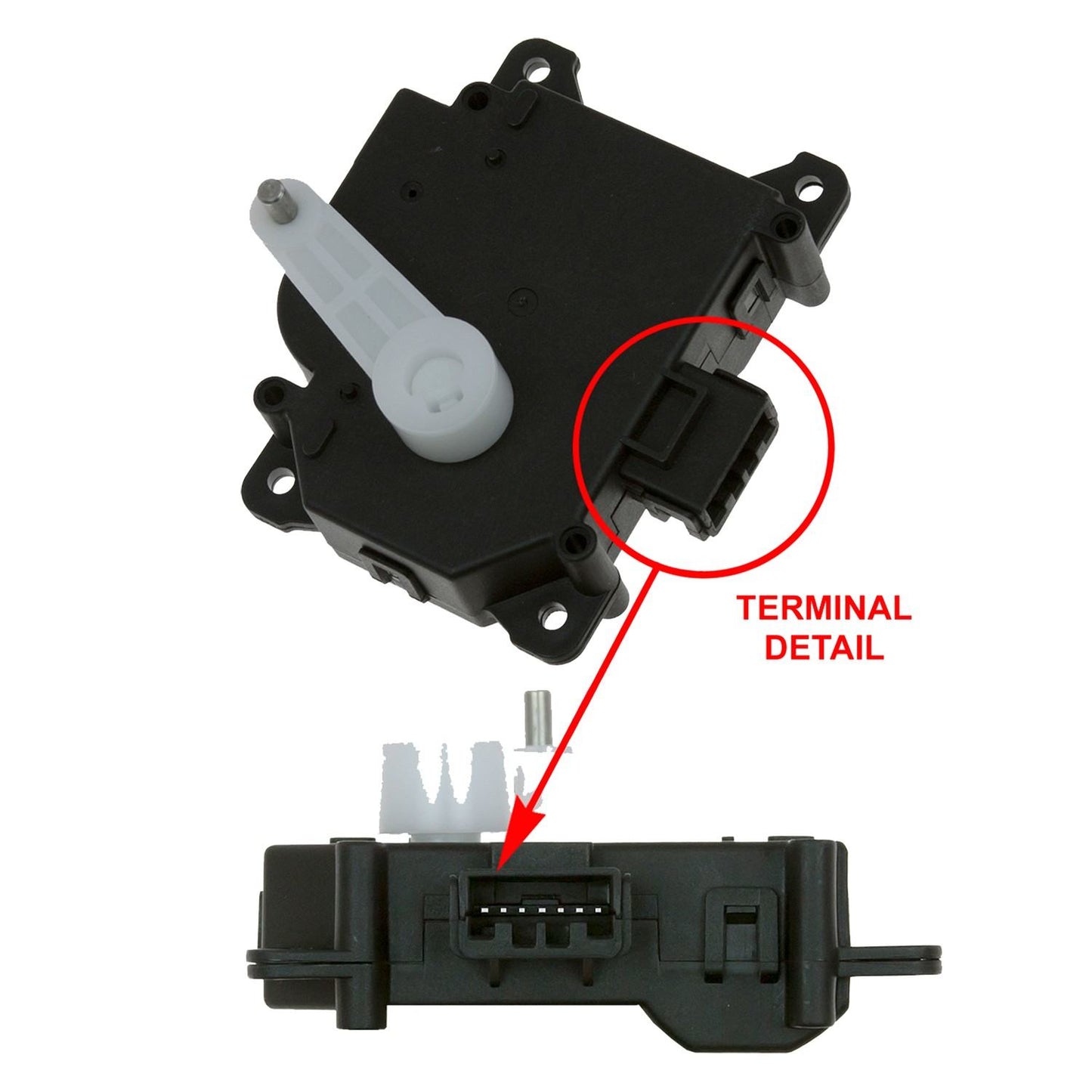 Global Parts Distributors LLC HVAC Blend Door Actuator 1712322