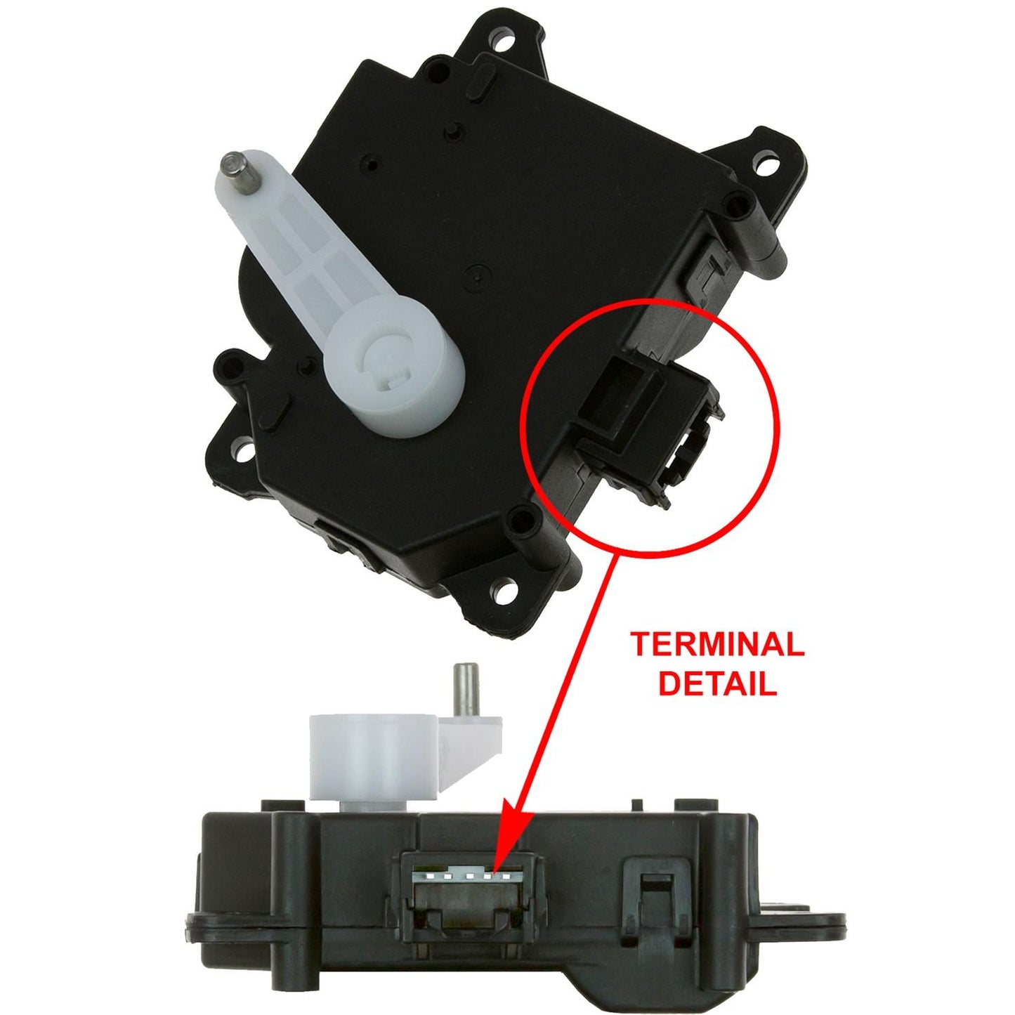 Global Parts Distributors LLC HVAC Blend Door Actuator 1712328