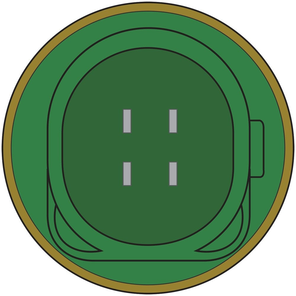 Global Parts Distributors LLC Engine Coolant Temperature Sensor 1712510