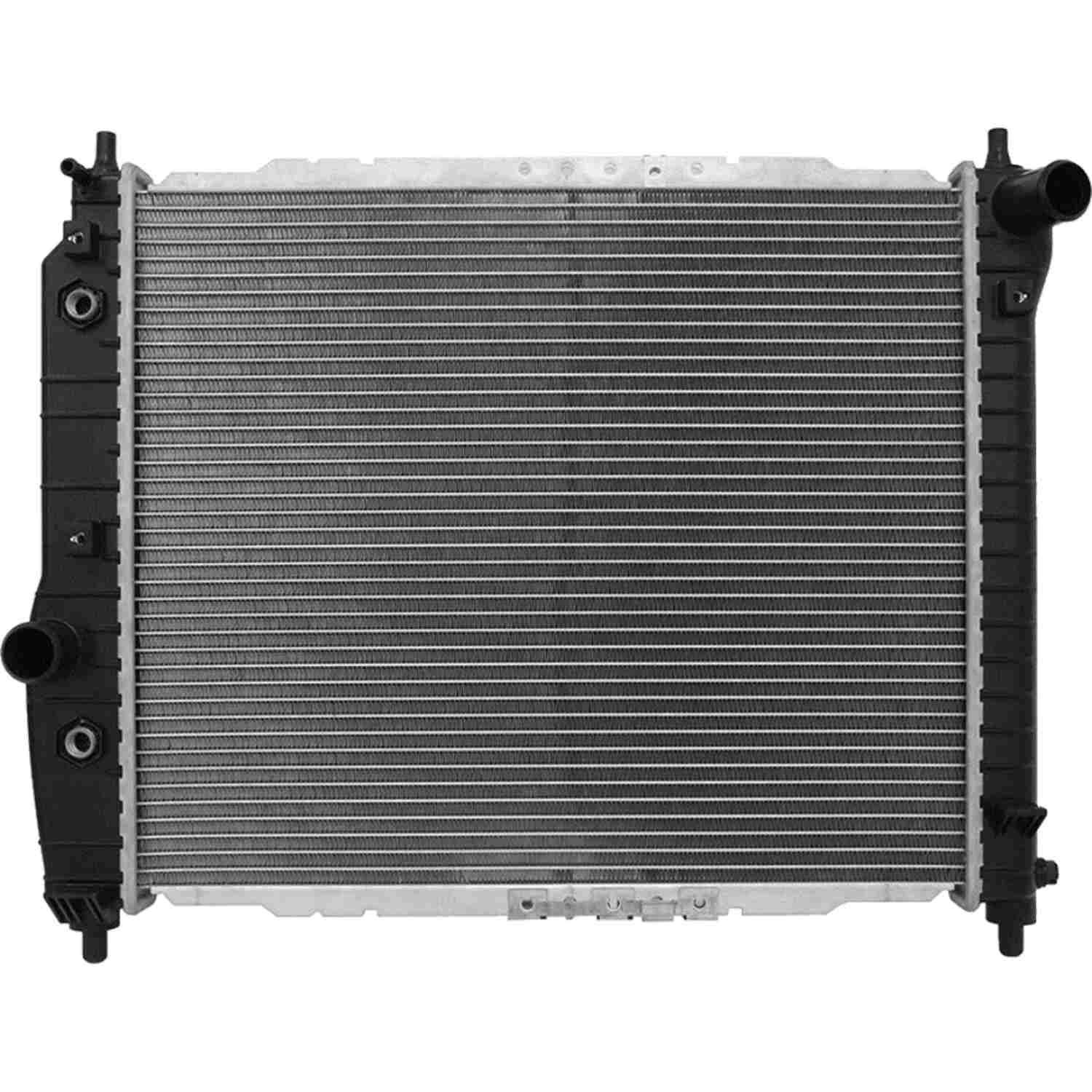 Global Parts Distributors LLC Radiator  top view frsport 2774C