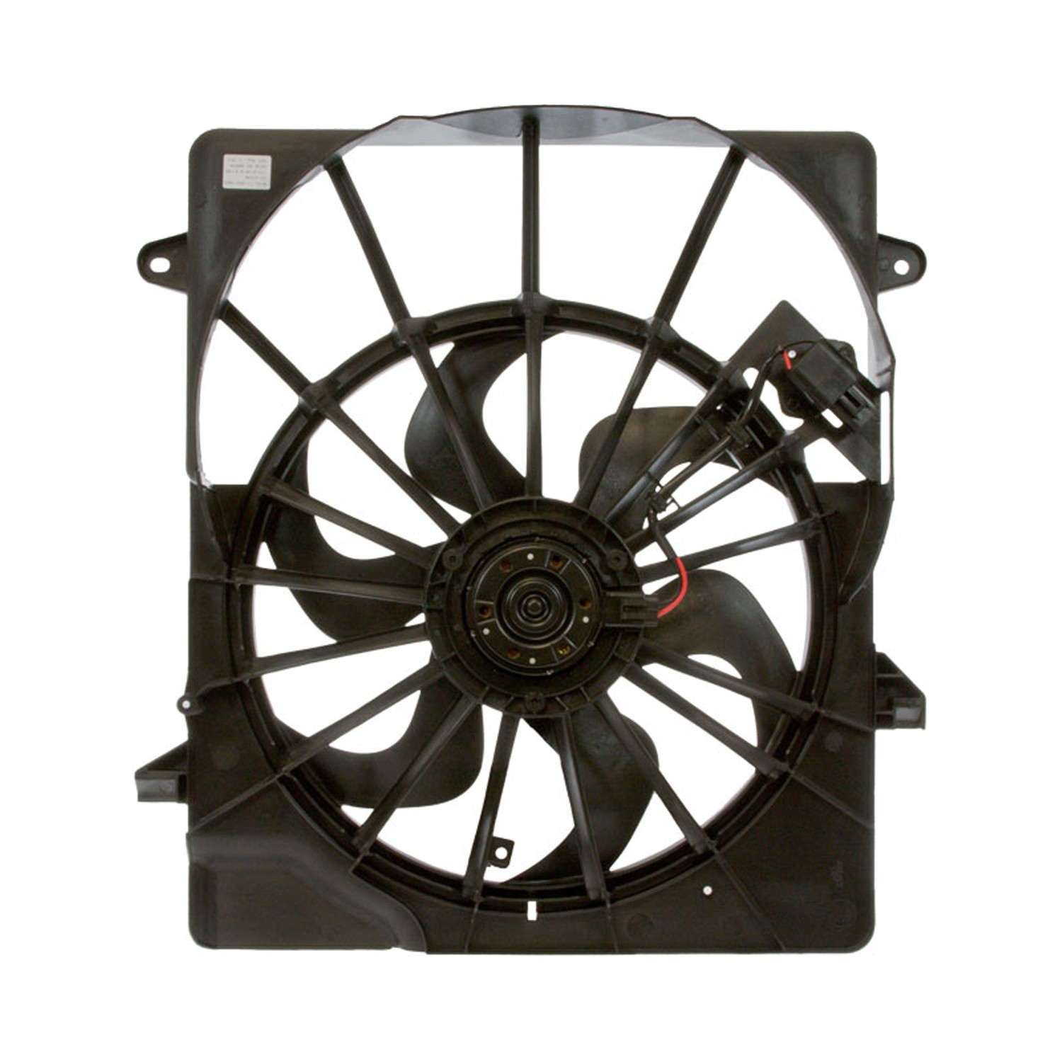 Global Parts Distributors LLC gpd Electric Cooling Fan  top view frsport 2811620
