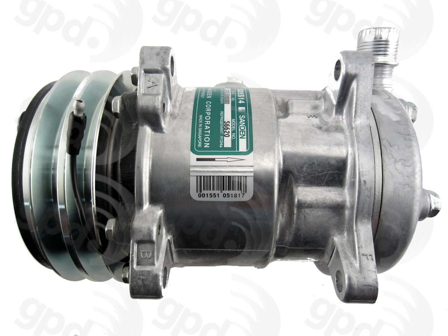 Global Parts Distributors LLC Compressor New 7811566