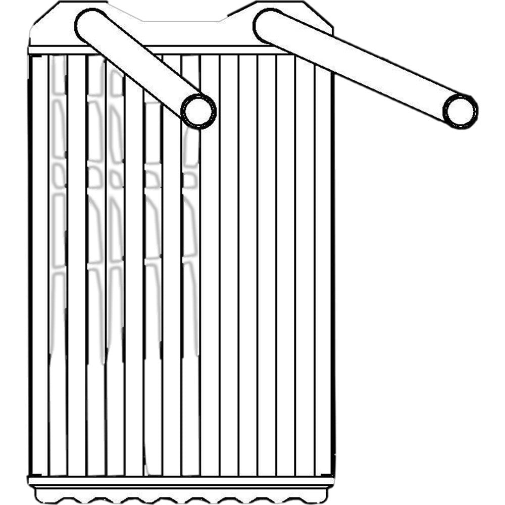 Global Parts Distributors LLC gpd Heater Core 8231449