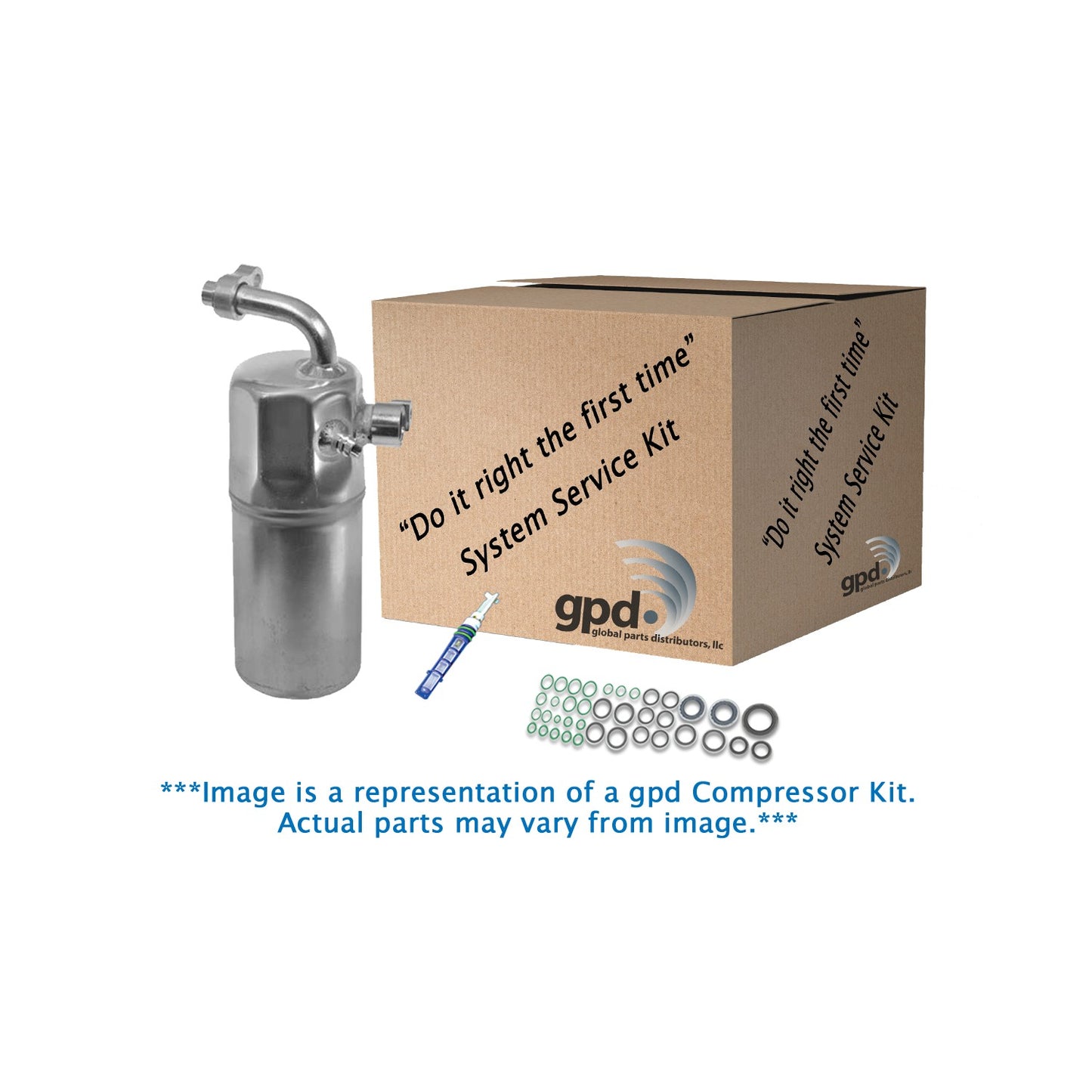 Global Parts Distributors LLC A/C Receiver Drier Kit 9444792
