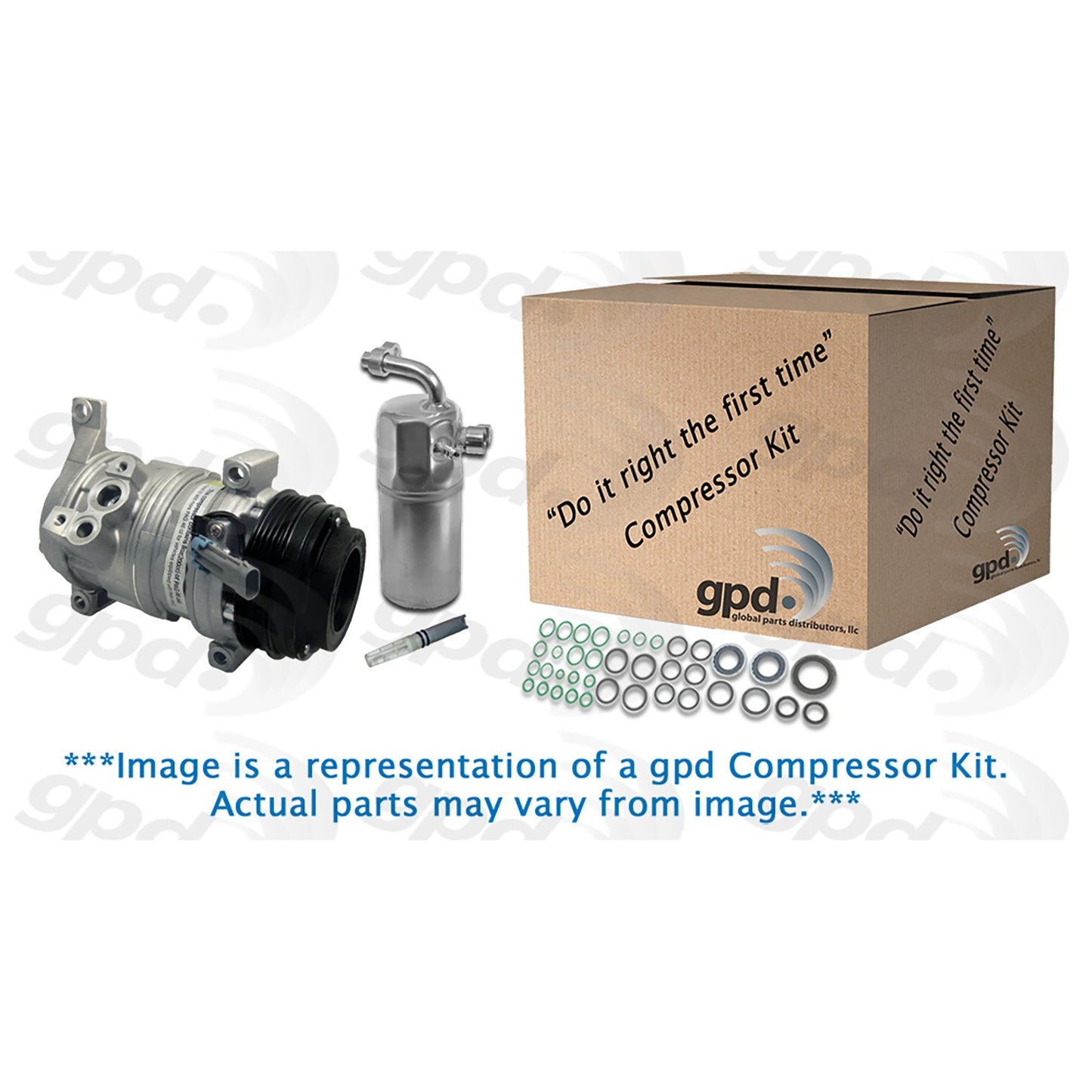 Global Parts Distributors LLC A/C Compressor 9631255
