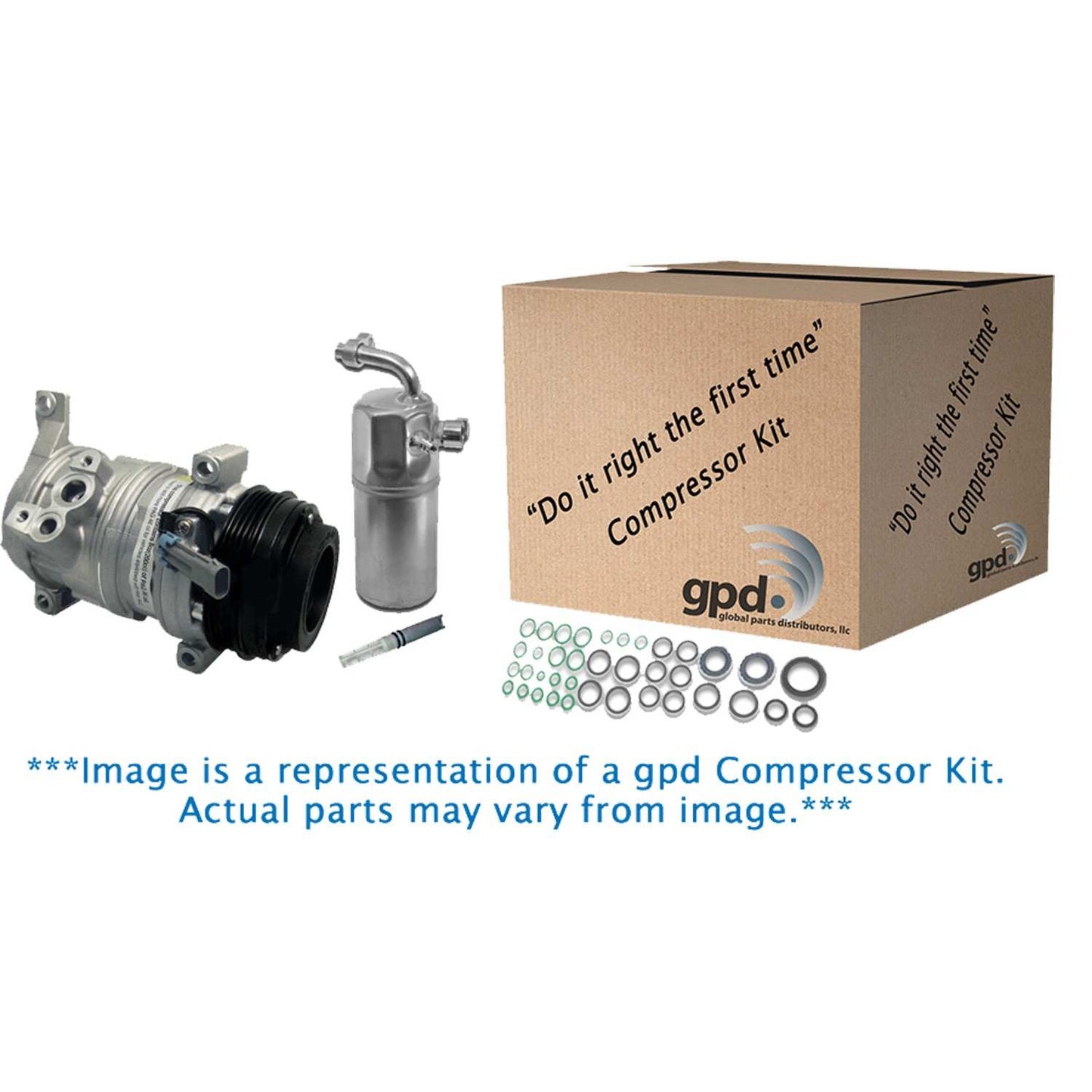 Global Parts Distributors LLC A/C Compressor 9631899