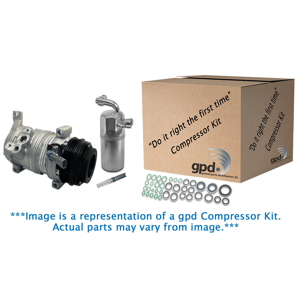 Global Parts Distributors LLC gpd Compressor Kit 9641483