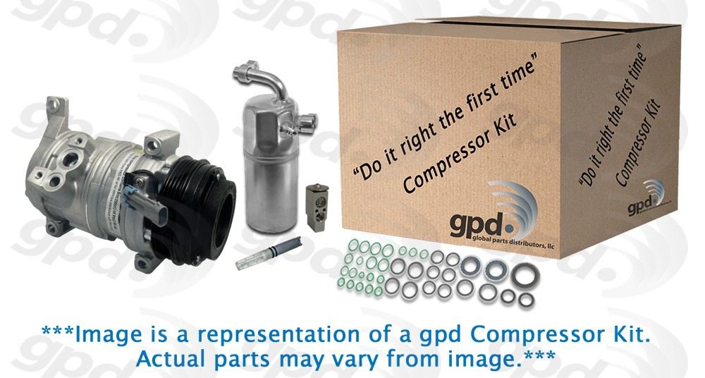 Global Parts Distributors LLC A/C Compressor 9642105