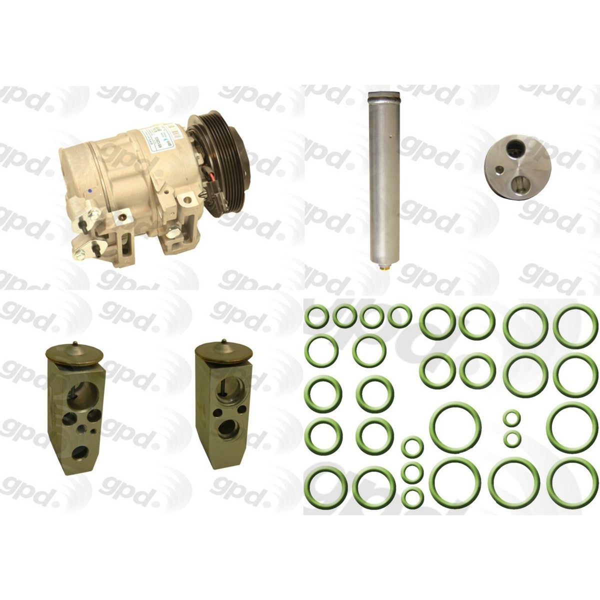 Global Parts Distributors LLC A/C Compressor 9644793