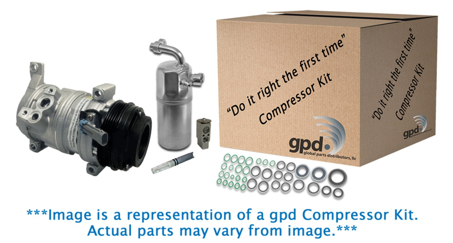 Global Parts Distributors LLC A/C Compressor 9712161