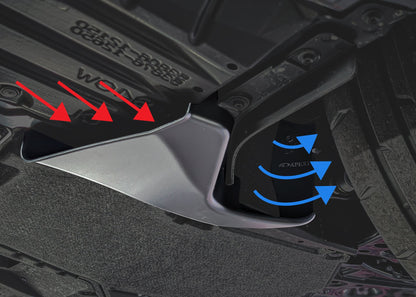 APEXi A'PEXi - N1 Brake Air Shroud (Brake Duct) Kit - Toyota GR Corolla (2023+)