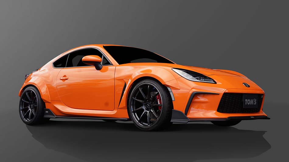 TOM'S Racing Wide Body Over Fender for Toyota GR86 2022+