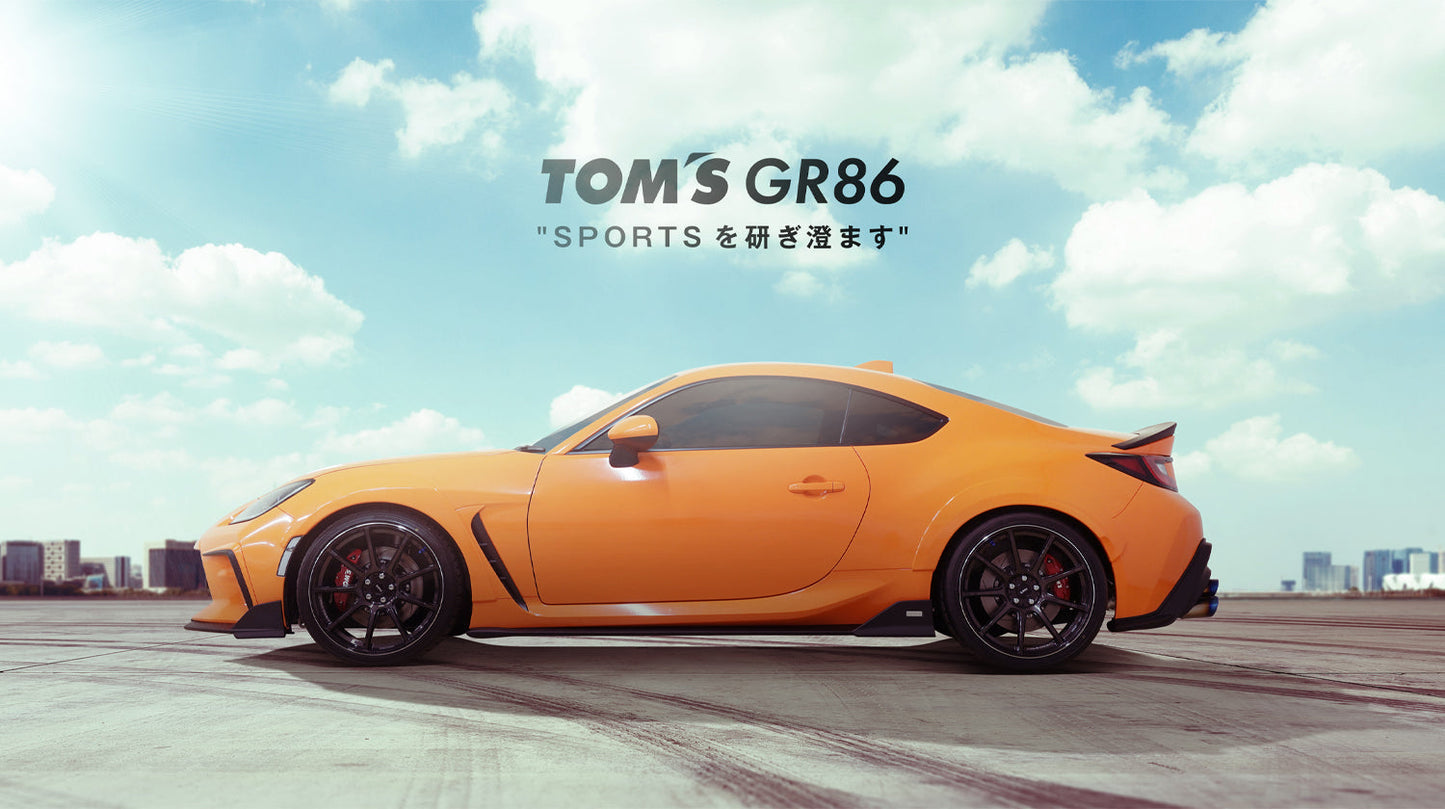 TOM'S Racing Side Diffuser - Toyota GR86 2022+