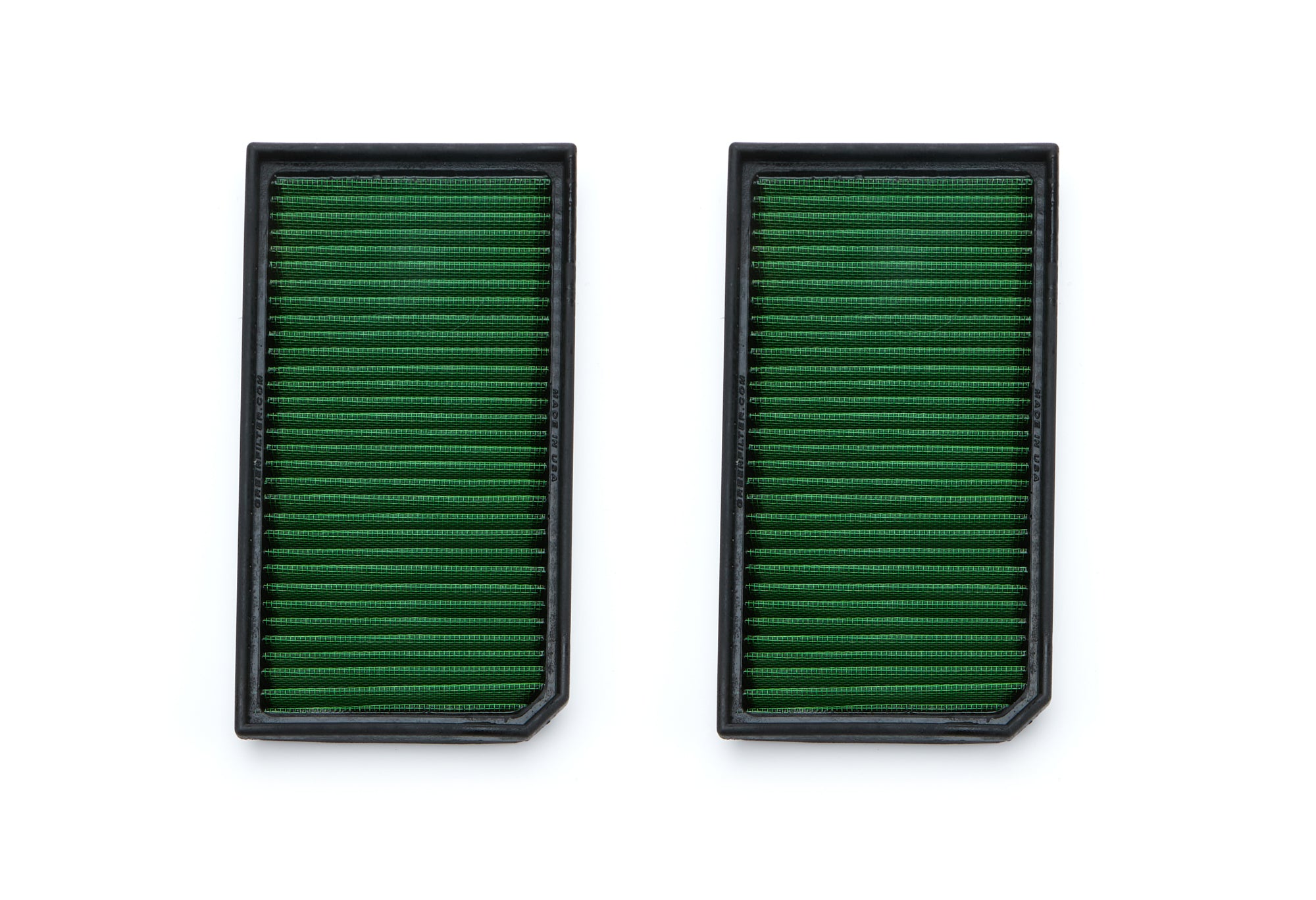 Green Filter Air Filters (2) Pair  Air Cleaners, Filters, Intakes and Components Air Filter Elements main image